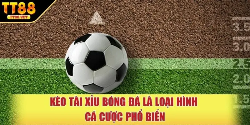 Kèo tài xỉu bóng đá là loại hình cá cược phổ biến