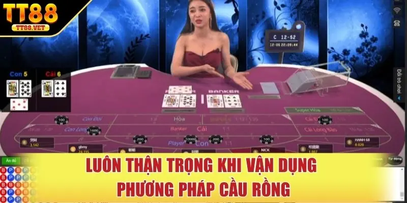 Luôn thận trọng khi vận dụng phương pháp cầu rồng